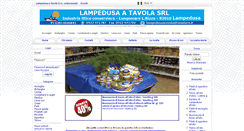 Desktop Screenshot of lampedusamare.it